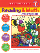 Reading & Math Jumbo Workbook: Grade 1 купить