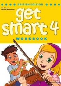 Get Smart British Edition 4 Full-colour Workbook + Audio CD/CD-ROM купить