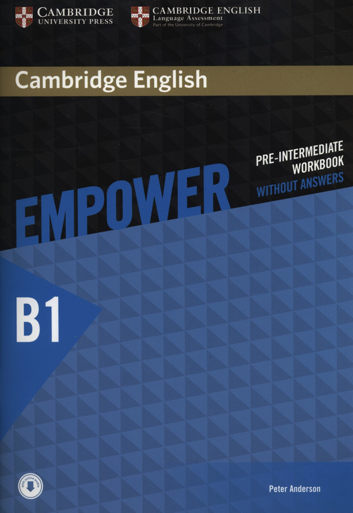 Cambridge English Empower Pre-Intermediate Workbook without Answers with Downloadable Audio купить