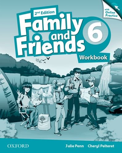 Family and Friends Second Edition 6 Workbook & Online Skills Practice Pack купить