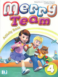 Merry Team 4 Activity Book + Audio CD купить