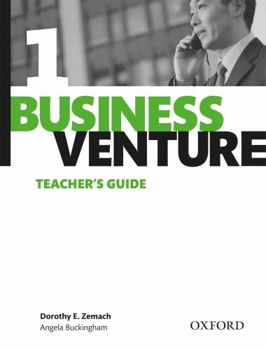 Business Venture (Third Edition) 1 Elementary Teacher's Guide купить