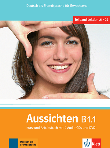 Aussichten B1.1 Kurs-/Arbeitsbuch mit 2 Audio-CDs + DVD купить