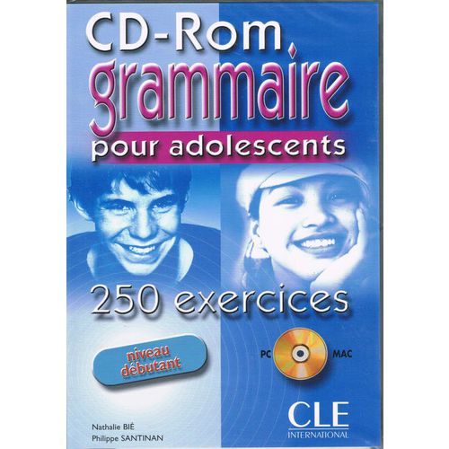 Grammaire pour adolescents Debutant - 250 exercices - CD-Rom купить