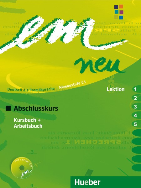 em neu 2008 Abschlusskurs Kursbuch + Arbeitsbuch, Lektion 1–5 mit Arbeitsbuch-Audio-CD купить