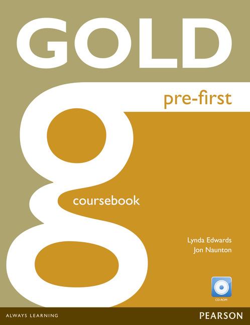 Gold Pre-First Coursebook (with CD-ROM incl. Class Audio) купить