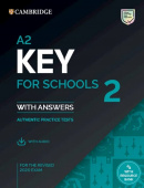 A2 Key for Schools 2 for the Revised 2020 Exam Student's Book with Answers with Audio with Resource Bank купить