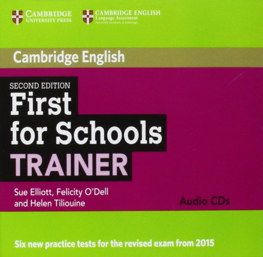 First for Schools Trainer Second Edition (for revised exam 2015) Audio CDs (3) купить