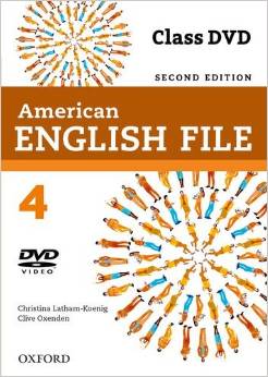 American English File Second edition Level 4 Class DVD купить
