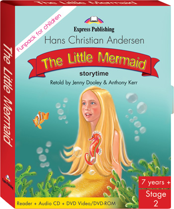 Storytime Stage 2 - The Little Mermaid FunPack (Pupil's Book, Audio CD, DVD Video/DVD-ROM PAL) купить