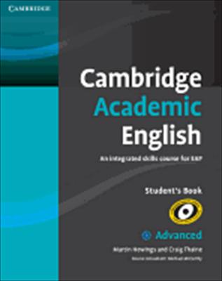 Cambridge Academic English C1 Advanced Student's Book: An Integrated Skills Course for EAP купить