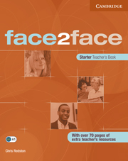 face2face Starter Teacher's Book купить