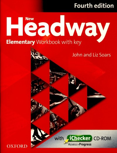 New Headway Elementary Fourth Edition Workbook and iChecker with Key купить