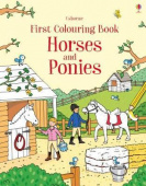 First Colouring Book Horses and Ponies купить