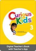 Curious Kids 3 DIGITAL Teacher's Book with Teacher's App купить