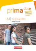 Prima plus A1 - Leben in Deutschland - Arbeitsbuch mit Audios und Lösungen online купить