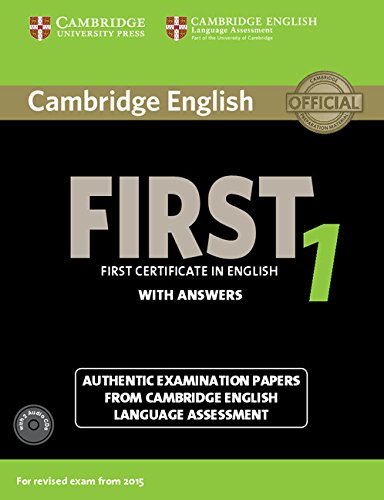 Cambridge English First 1 (for revised exam 2015) Student's Book Pack (Student's Book with Answers a купить