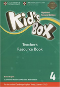 Kid's Box UPDATED Second Edition 4 Teacher's Resource Book with Online Audio купить