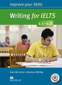 Improve Your Skills: Writing for IELTS 4.5-6.0 Student's Book without key & MPO Pack купить