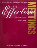 Effective Meetings Teacher's Book купить