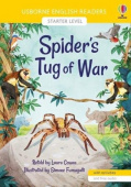 Usborne English Readers Starter Level Spider's Tug of War  +audio купить
