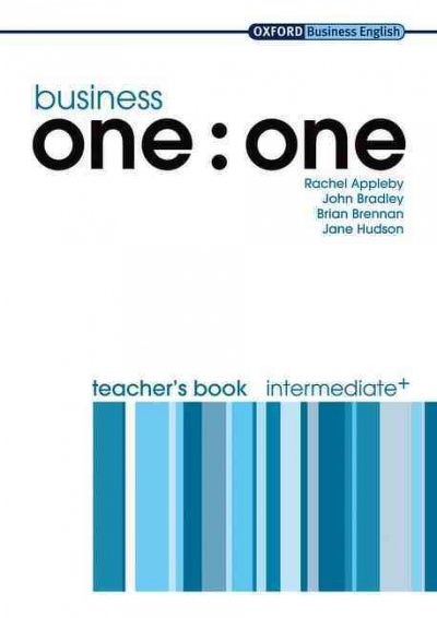 Business one:one Intermediate Teacher's Book купить