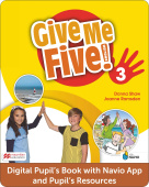 Give Me Five! 3 DIGITAL Pupil's Book with Navio App and Pupil's Resources купить