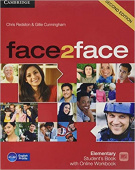 Face2face Second Edition  Elementary  Student's Book with Online Workbook купить