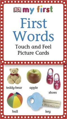 My First Touch & Feel Picture Cards: First Words. Карточки купить