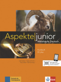 Aspekte junior B1 plus Kursbuch mit Audios und Videos zum Download купить