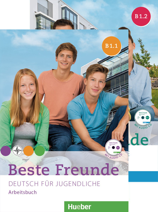 Beste Freunde B1 Paket Arbeitsbuch B1/1 und B1/2 mit 2 CD-ROMs купить