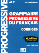 Grammaire progressive du francais 4eme edition Intermediaire - Corriges купить