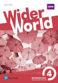 Wider World 4 Workbook with Extra Online Homework купить