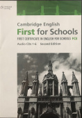 Cambridge English First for Schools Class Audio CD's купить