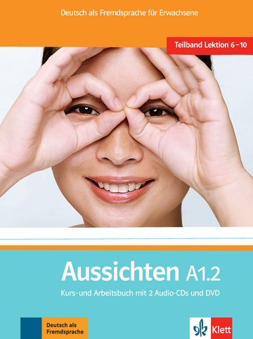 Aussichten A1.2 Kurs-/Arbeitsbuch mit 2 Audio-CDs + DVD купить