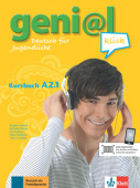 geni@l klick A2.1 Kursbuch mit Audio-Dateien zum Download купить