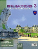 Interactions 3 - A2 Livre de l'eleve + DVD Rom купить
