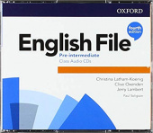 English File Fourth Edition Pre-intermediate Class Audio CDs купить