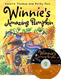 Winnie's Amazing Pumpkin (Paperback + CD) купить