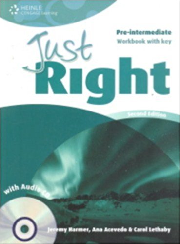 Just Right English Pre-Intermediate Workbook With Key and CD купить