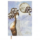 Ежедневник недатированный ESCALADA ЛИНА КРЕЙДА АНЕМОНЫ (А5, 120 л., мягкий переплёт, искусственная кожа) купить