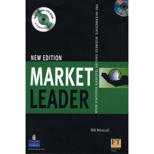 New Market Leader Pre-Intermediate Teacher's Resourse Book  with DVD and CD-ROM купить