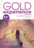 Gold Experience Second Edition  A2+ Teacher's Book with Online Practice & Online Resources Pack купить