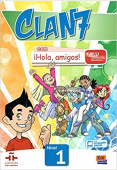 Clan 7 con Hola, amigos! 1 Libro + eBook + Extensión digital купить