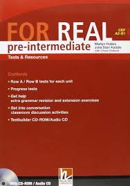 FOR REAL Pre-Intermediate Test Resource + CD+CDR купить