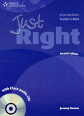 Just Right English Intermediate Teacher's Book with Class CD купить