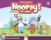 Hooray! Let's Play! Second Edition: Level B Student's Book + Stickers + App + e-zoneKids купить