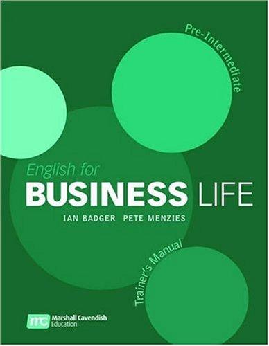 English for Business Life Pre-Intermediate Teacher's Manual купить