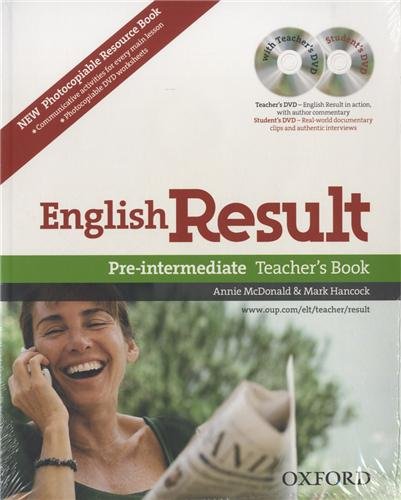 English Result Pre-intermediate Teacher's Resource Pack With DVD купить