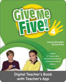 Give Me Five! 4 DIGITAL Teacher's Book with Teacher's App купить